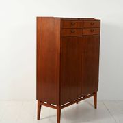 Cabinet en acajou scandinave des années 1950
