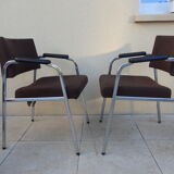 Pair of vintage conference chairs