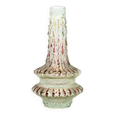 Mid-century modern vase, glass, Finland, 1970s