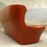 Sofa space age cognac