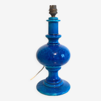 Blue Ceramic Lamp Base