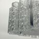 Set of two Mid-Century Murano glass element chandeliers. Italy 1960s