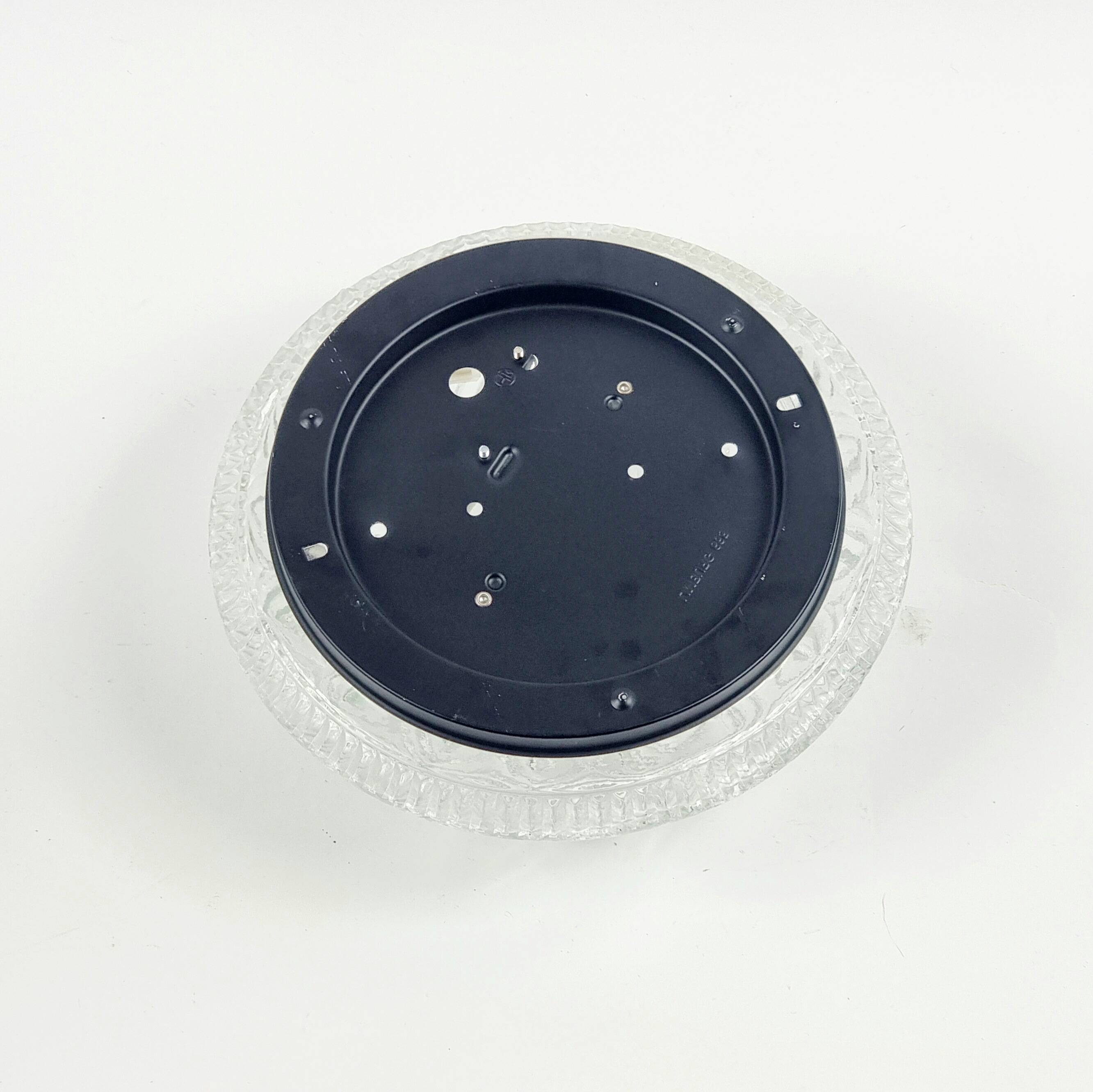 Lustre ou applique en verre géométrique de Limburg, Allemagne, années 1970.
