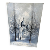 Winter painting
