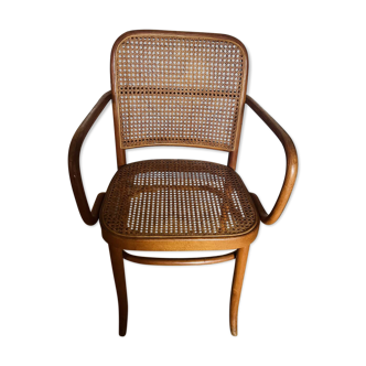 811 or Prague armchair, Josef Hoffmann for Thonet (1950/1960) Circa 1930