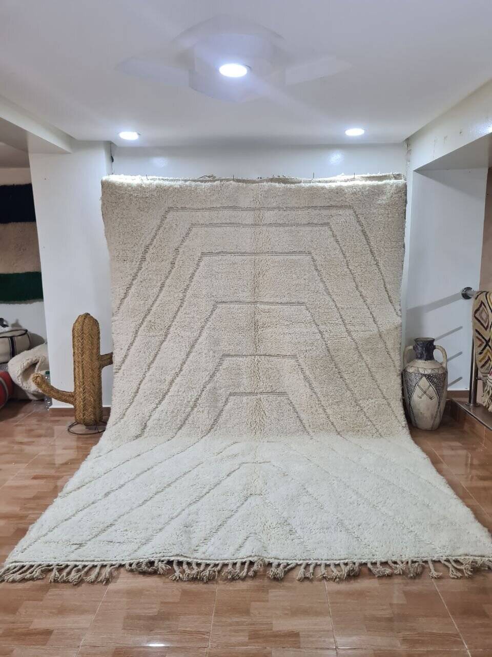 Handmade Beni Ouarain rug 300x200 cm