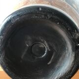 Large vase with black Japanese decoration