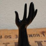 Black ceramic baguier hand
