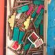 Former Construction Game JEUJURA No.2N Chalet Des Neiges - Vintage Wood Box