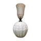 Lampe design art deco céramique signée craquelé 30's