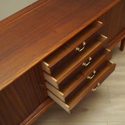 Enfilade en acajou, design danois, années 1970, production : Danemark