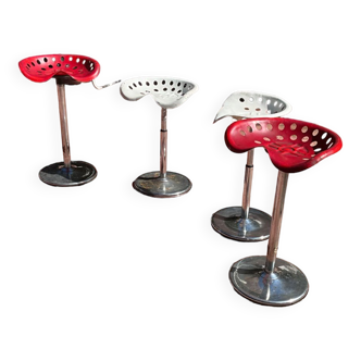 Set of 4 tractor stools