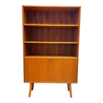 Meuble bibliothèque scandinave, design danois.