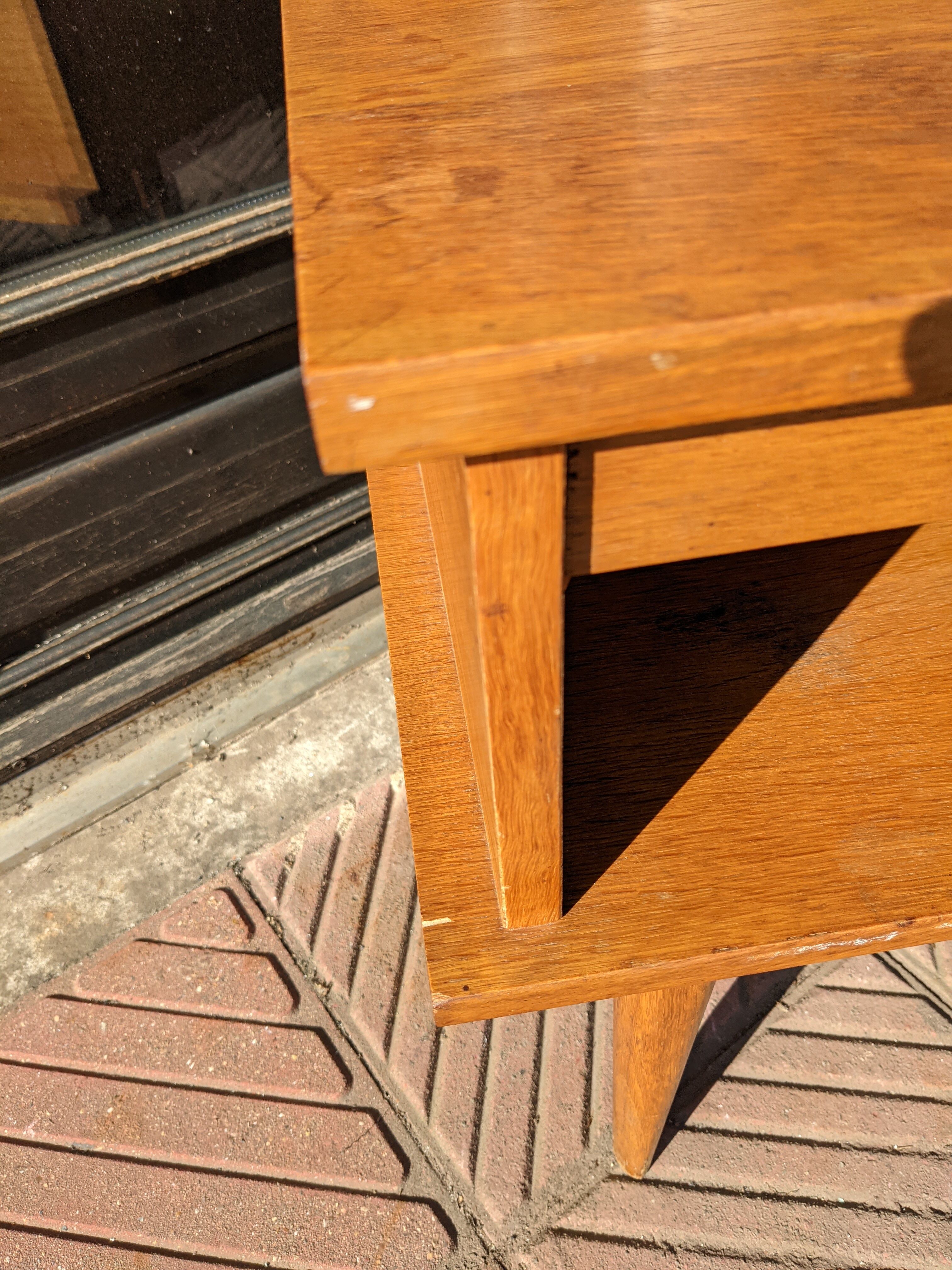 Vintage bedside