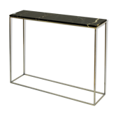 Console laiton et marbre