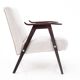 Fauteuil beige, Pologne, années 1960