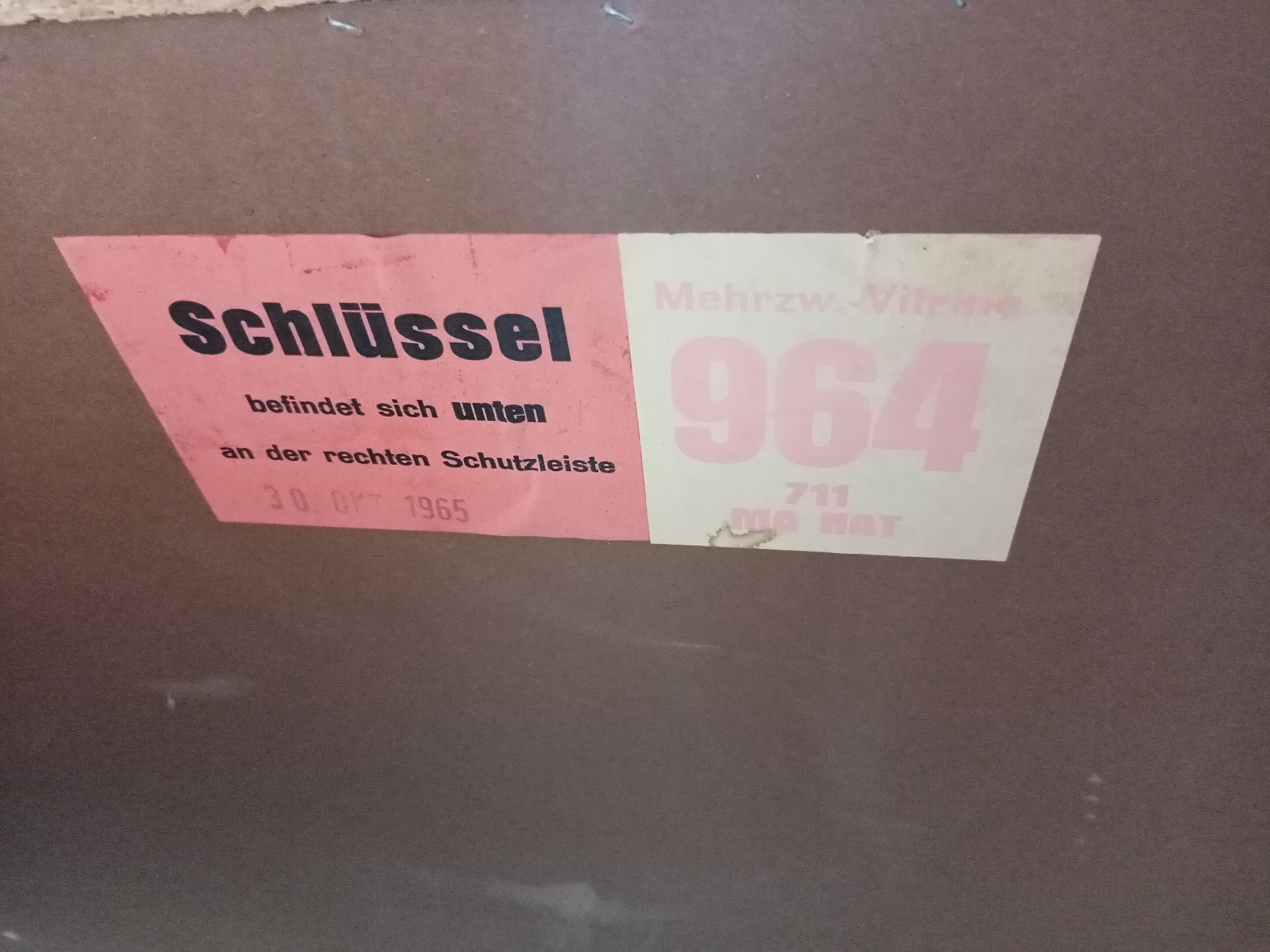 Vintage sideboard from the 60s