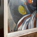 Floral still life oil painting by Maira Veisbārde | Latvia | 1981