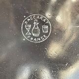 Carafe Baccarat estampillée XXème