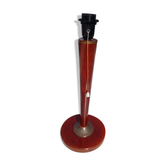 Wooden lamp stand