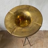 Cendrier italien avec bol en laiton