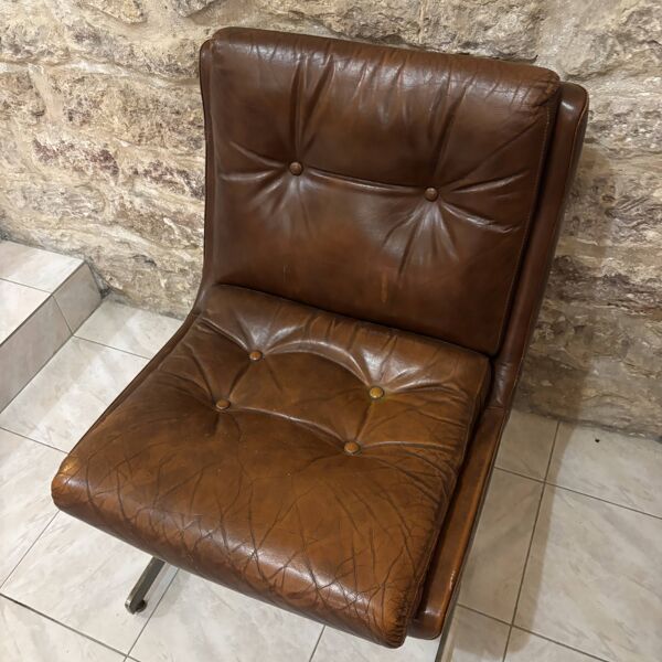 FAuteuil de bureau Raphael Raffel années 70