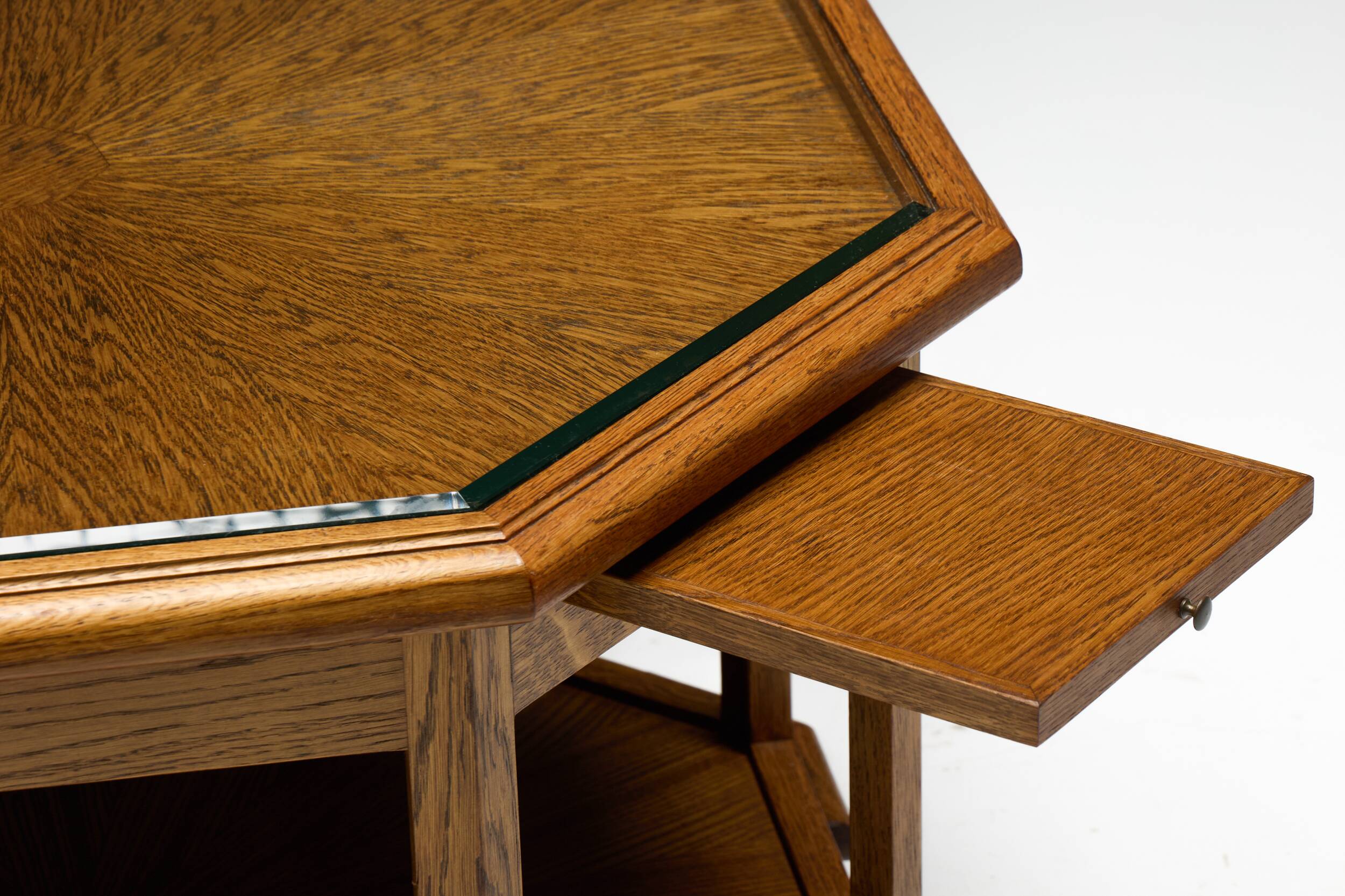 Octagonal Art Deco coffee table, France, 1930s