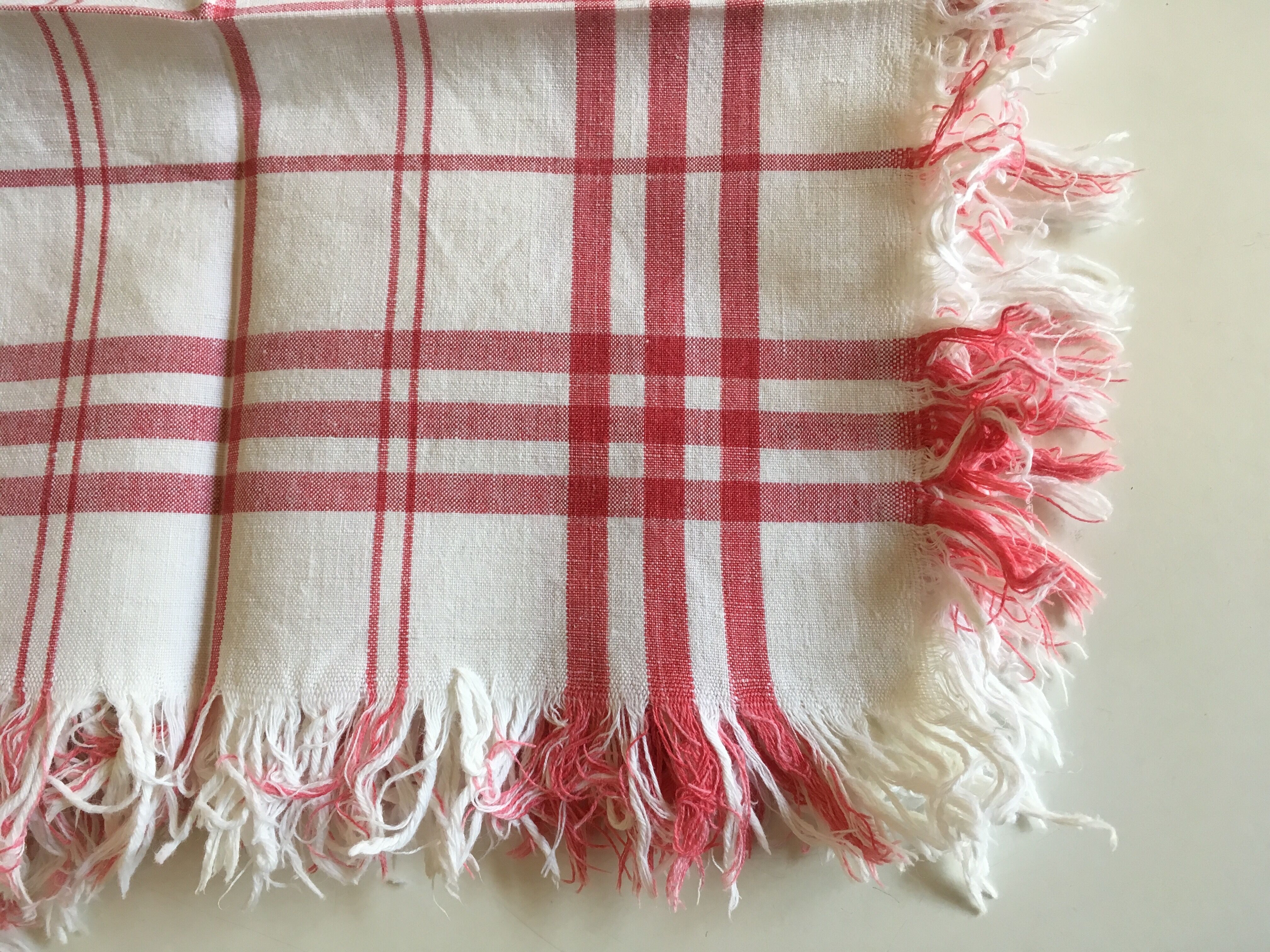 Series of 10 napkins frat striped dishcloths 50