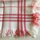 Series of 10 napkins frat striped dishcloths 50