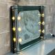 Vintage Italian Vanity Mirror with Lights, makeup art stylish fashion mirror