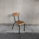 School chair child kindergarten chair 1960