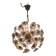 Lustre pissenlit par Preciosa, années 1970