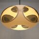 Lampe de plafond UFO à yeux de bug de l'ère spatiale *** Massive *** modèle blanc *** Belgique