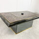 Vintage hidden bar coffee table by Fedam, 1980s