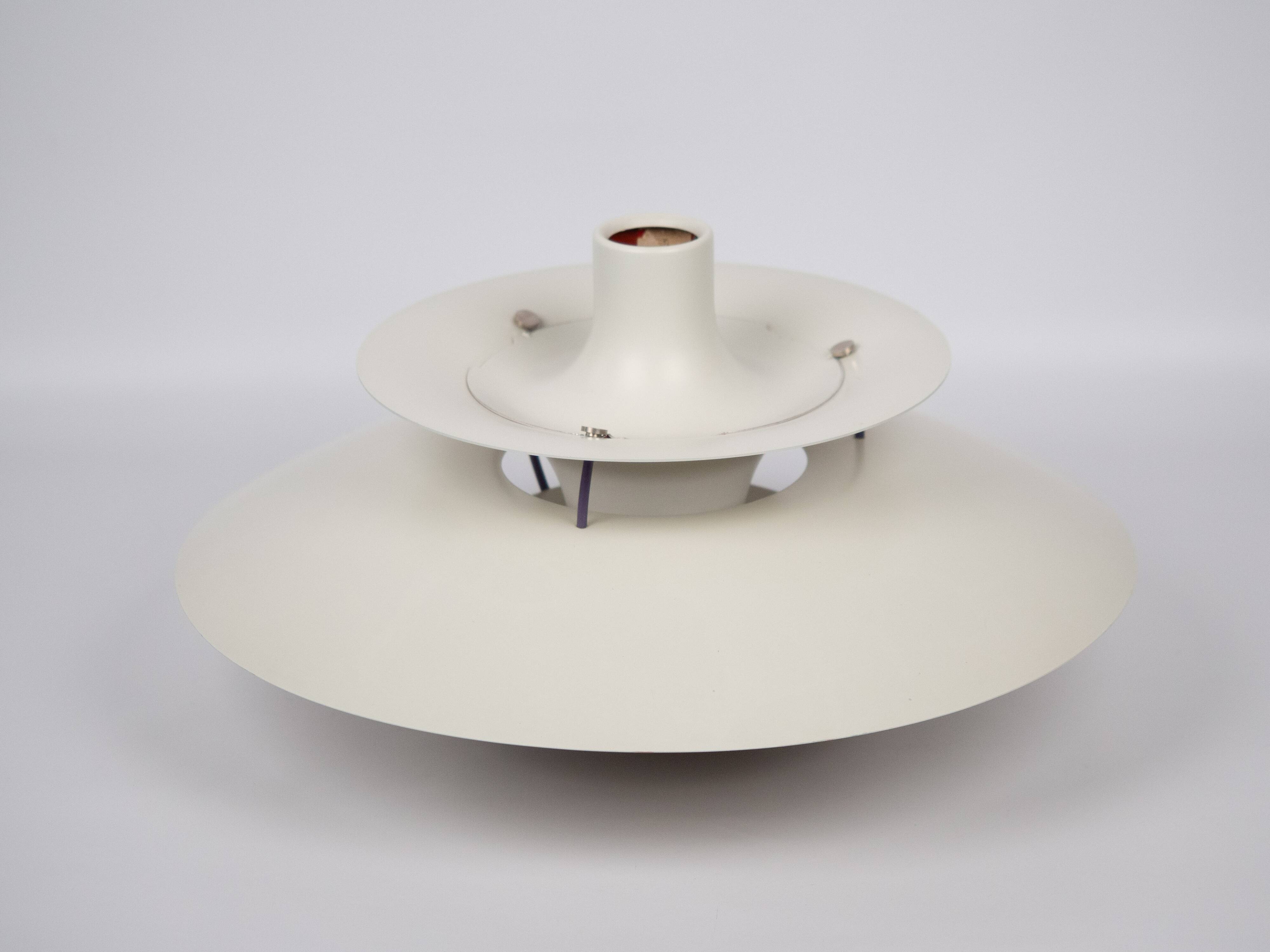 Lampe suspendue vintage danoise PH 5 par Poul Henningsen, Louis Poulsen, 1958