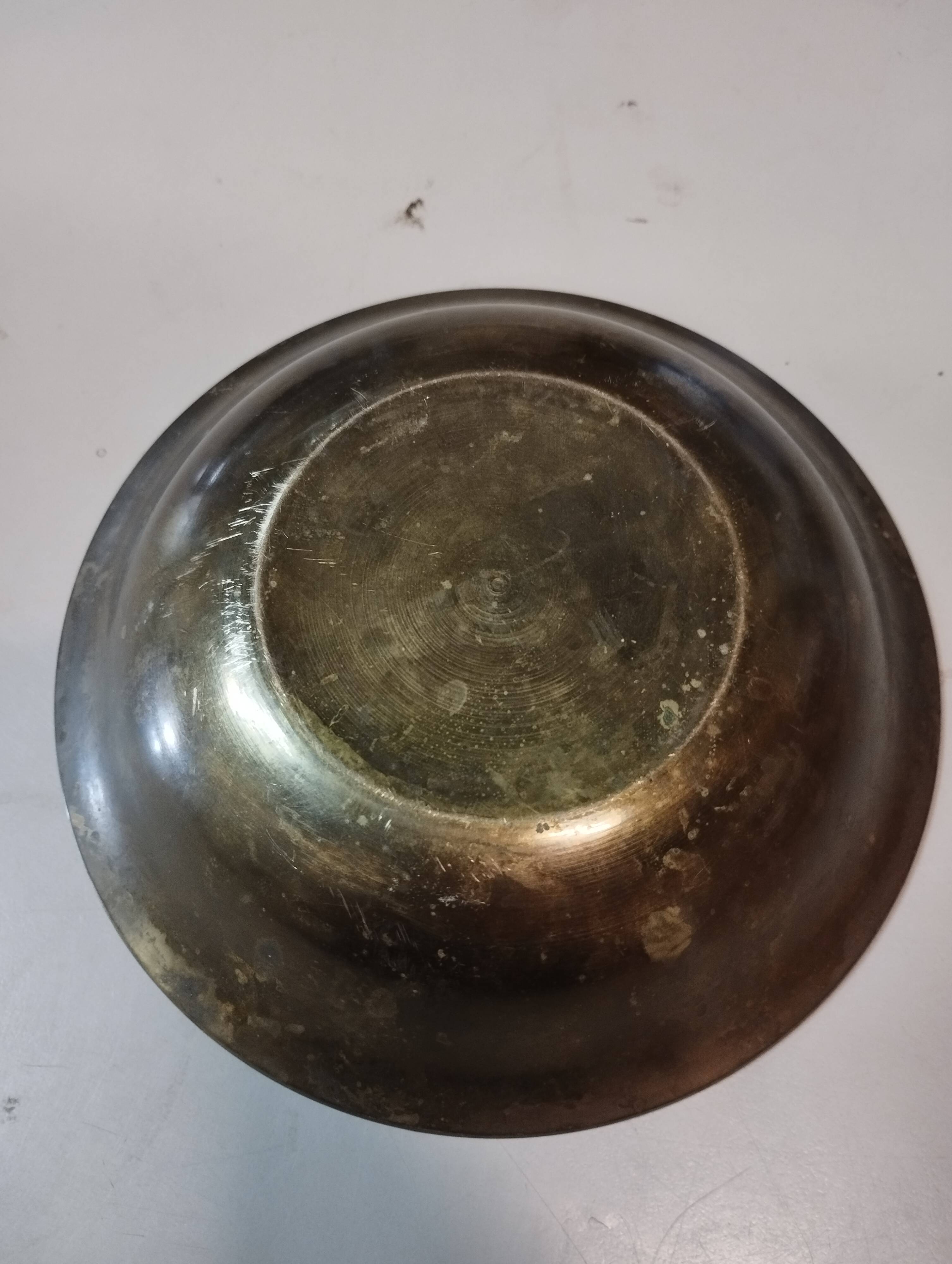 Cup with floral decoration