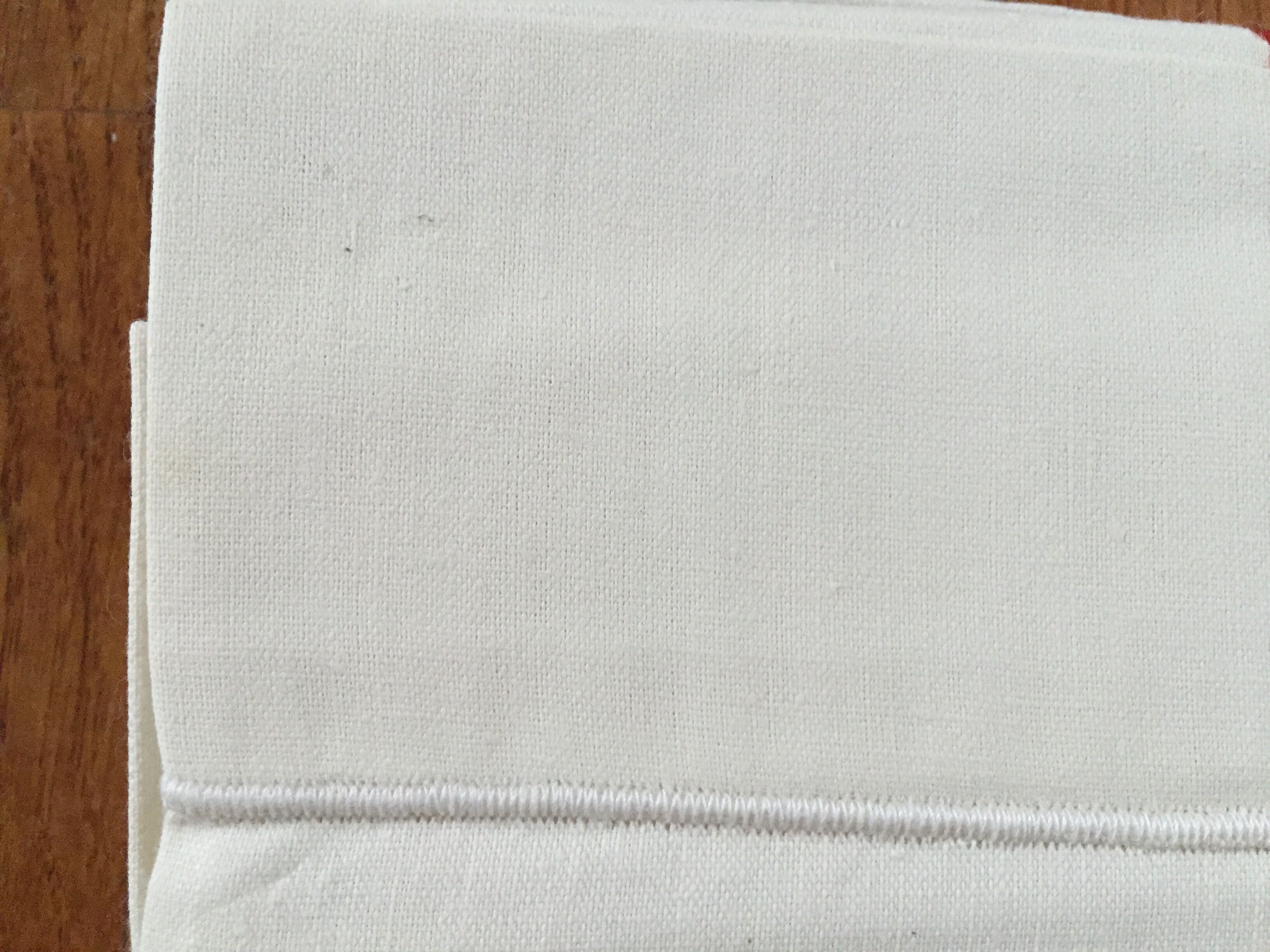 Pair of old cotton sheets 180 x 290 cm