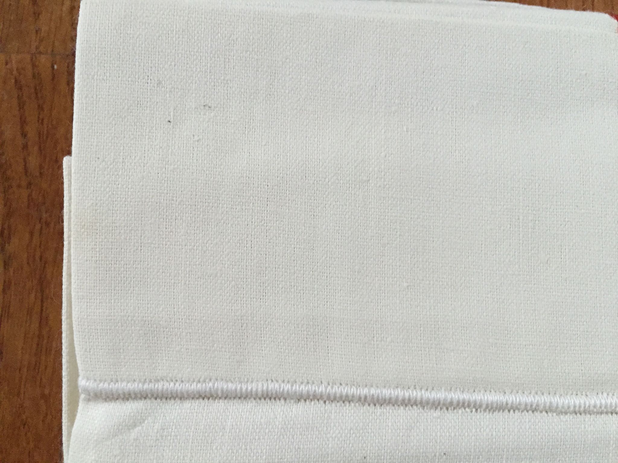 Pair of old cotton sheets 180 x 290 cm