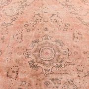 7x10 Dusty Pink Vintage Persian Rug, 199x303 Cm
