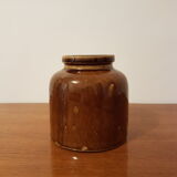 Sandstone mustard pot