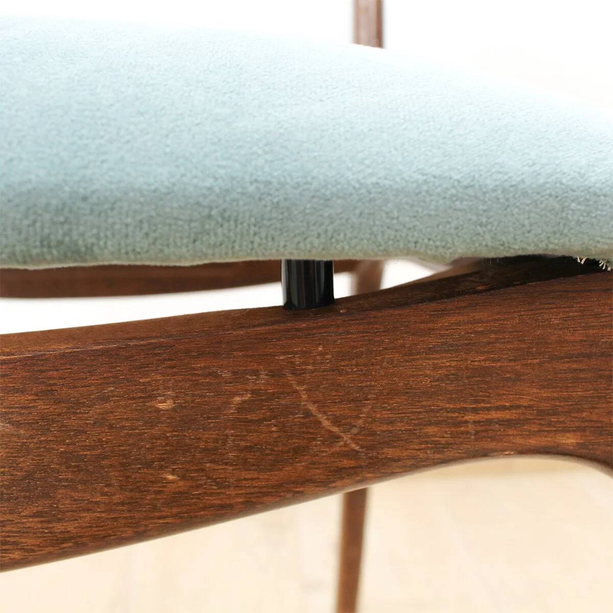Ensemble de 2 chaises en bois de Wiesner-Hager.
