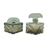 Art deco bottle and box