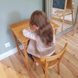 BAUMANN desk and chair assembly