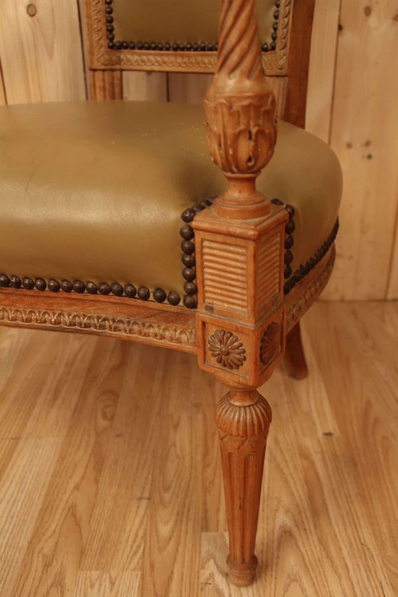 Pair of armchairs Louis XVI Directoire XVIIIth