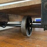 Industrial transport trolley