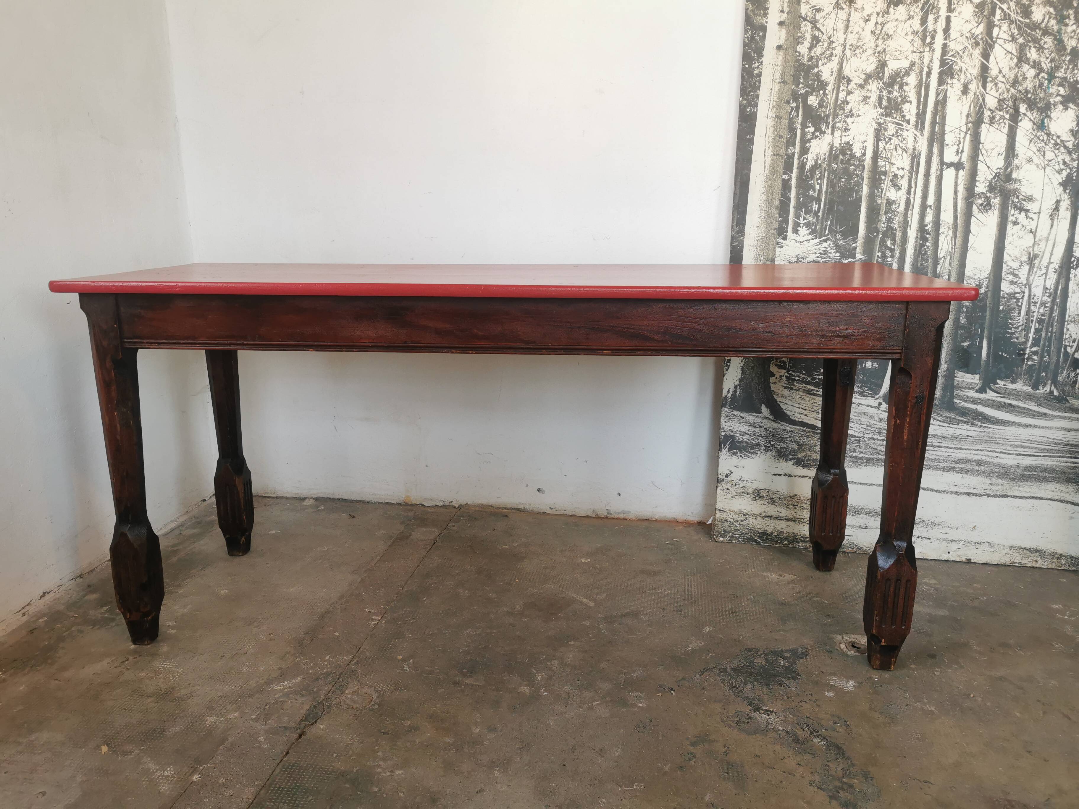 Table de bistrot en bois