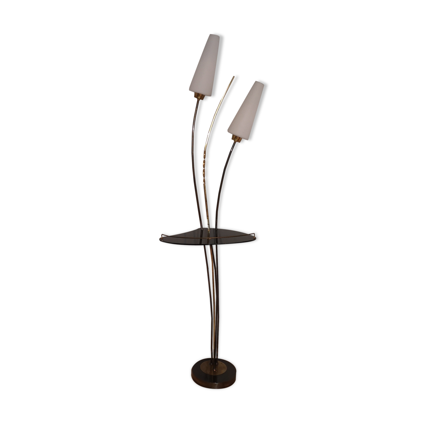 Lampadaire maison lunel rene mathieu vintage rétro 1950
