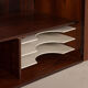 Kai Kristiansen rosewood wall unit with 2 lamps for FM Mobler, Denmark 1960s