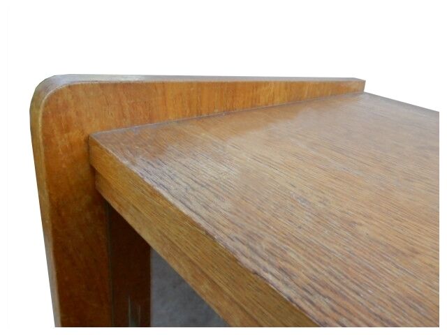 Vintage secretary 1950 clear solid wood