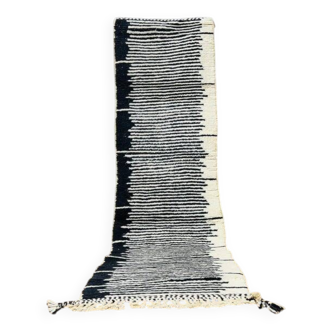 Handmade Moroccan hallway rug 350cm x 70cm